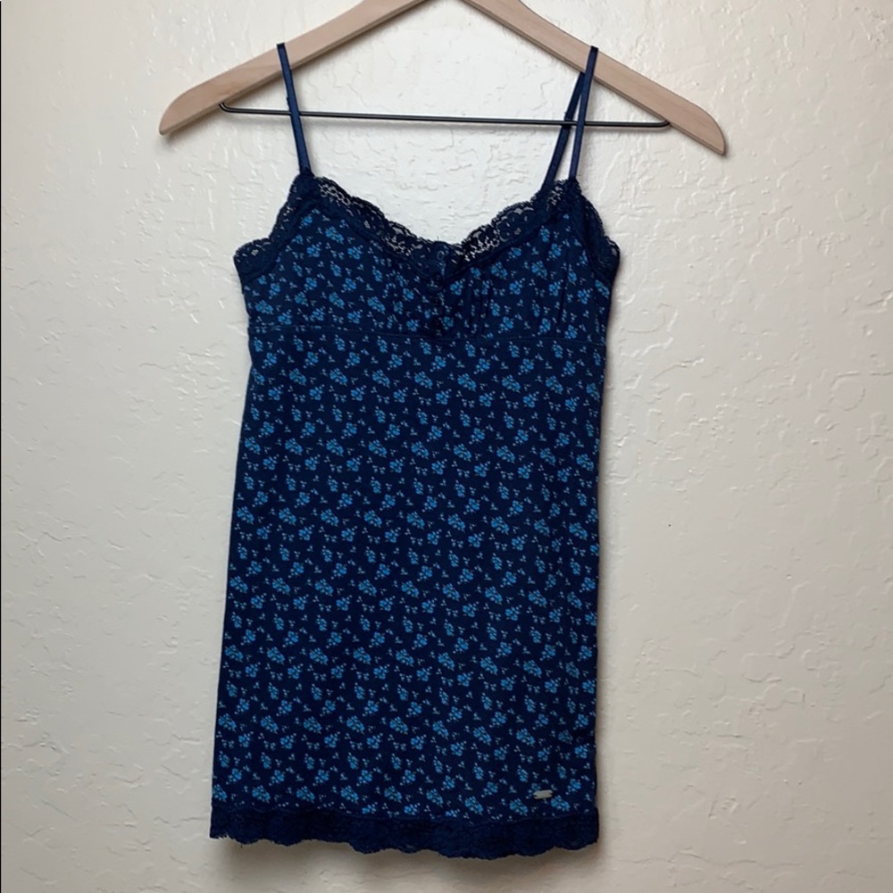 Aeropostale Floral Tank Top Small